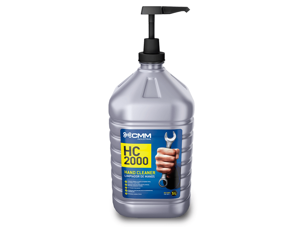 JABON MECANICO HC2000 CON ALOE VERA Y PIEDRA POMEZ 5L