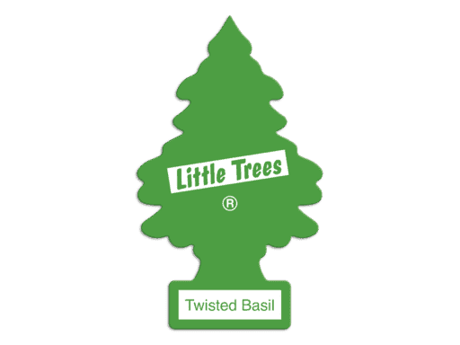 PINO AROMATICO LITTLE TREES U.S.A. - ALBAHACA 24 UNIDADES