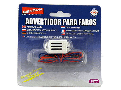 AVISADOR DE LUCES ENCENDIDAS 12V