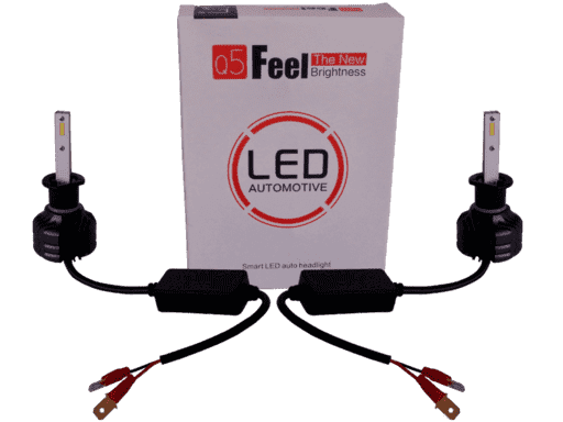 LED KIT H1-Q5  - 2PCS 1. POTENCIA: 20W 2. VOLTAJE: 9-32V 3. ENTRADA: 2.0A ± 0.1A 4. ANGULO DE LA VIGA: 360 ° 5. LED CHIP: CSP (SEUL) 6. LUMEN: 1800LM 7. TEMPERATURA DEL COLOR: 6000K 8. SIN VENTILADOR 9. VIDA-SPAN: =30000HRS 10. SISTEMA DE DISIPACION DE CA