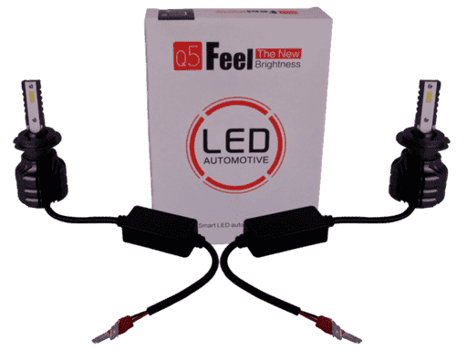 LED KIT H7-Q5 - 2PCS 1. POTENCIA: 20W 2. VOLTAJE: 9-32V 3. ENTRADA: 2.0A ± 0.1A 4. ANGULO DE LA VIGA: 360 ° 5. LED CHIP: CSP (SEUL) 6. LUMEN: 1800LM 7. TEMPERATURA DEL COLOR: 6000K 8. SIN VENTILADOR 9. VIDA-SPAN: =30000HRS 10. SISTEMA DE DISIPACION DE CAL