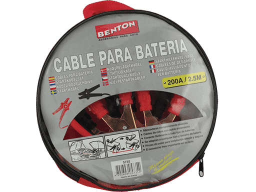 CABLES TOMACORRIENTES 200A 2.5MTS