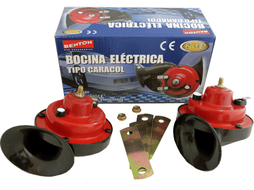SET BOCINAS TIPO CARACOL 24V