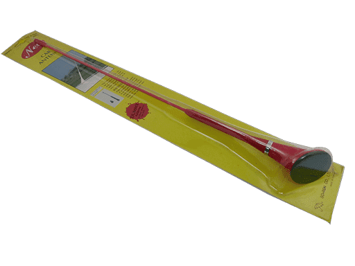 ANTENA DE IMITACION AUTOADHESIVA - ROJO