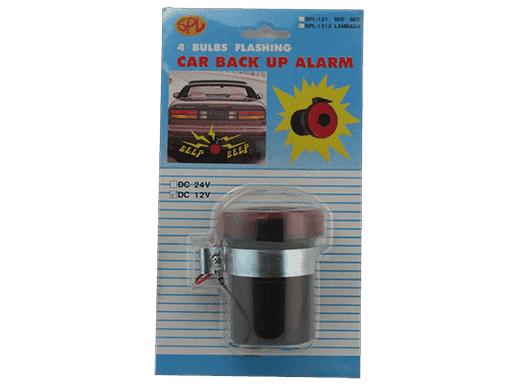 AVISADOR DE RETROCESO ILUMINADO 12V - MELODIA LAMBADA