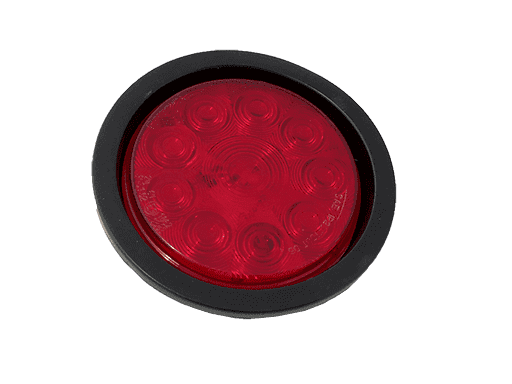 FAROL LED TIPO ¨GOREN¨ 134mm 10 LED 12V - ROJO