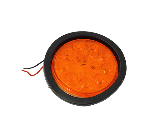 FAROL LED TIPO ¨GOREN¨ 134mm 10 LED 12V - NARANJO