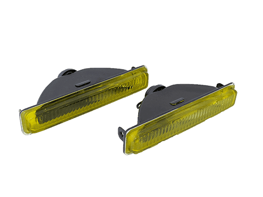 FAROS DE YODO RECTANGULAR H3 12V 55W 178mm x 34mm x 70mm - AMARILLO - PAR