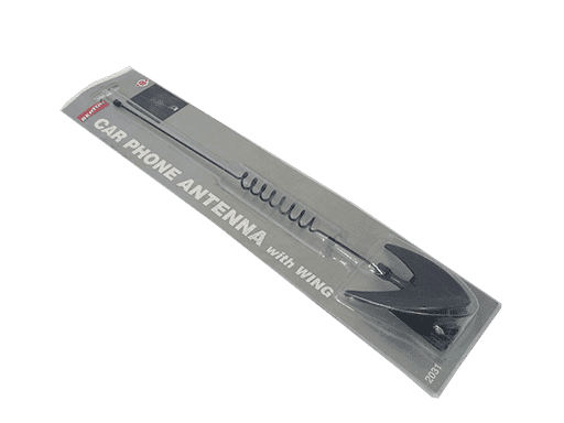 ANTENA CELULAR DE IMITACION TIPO BOOMERANG AUTOADHESIVA - NEGRO