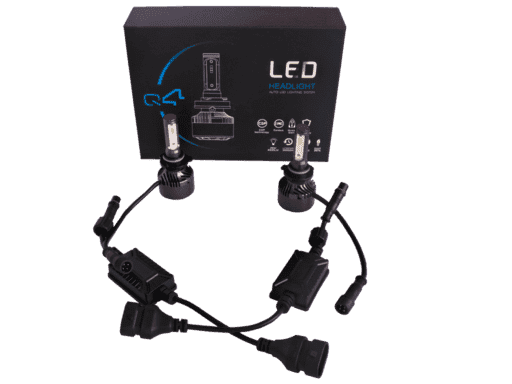 LED KIT DE 2 AMPOLLETAS CON VENTILADOR 9006 Q2 SIN BALLAST / 36W / DC 8-24V / COLOR 6000K / 4000LM / VIDA 30000 HORAS / IP65