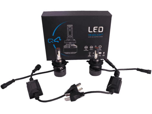 LED KIT DE 2 AMPOLLETAS CON VENTILADOR H11 Q2 SIN BALLAST / 36W / DC 8-24V / COLOR 6000K / 4000LM / VIDA 30000 HORAS / IP65