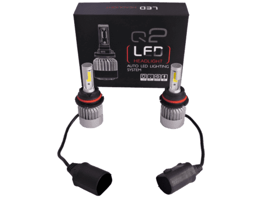 LED KIT DE 2 AMPOLLETAS CON VENTILADOR H4 Q2 SIN BALLAST / 36W / DC 8-24V / COLOR 6000K / 4000LM / VIDA 30000 HORAS / IP65