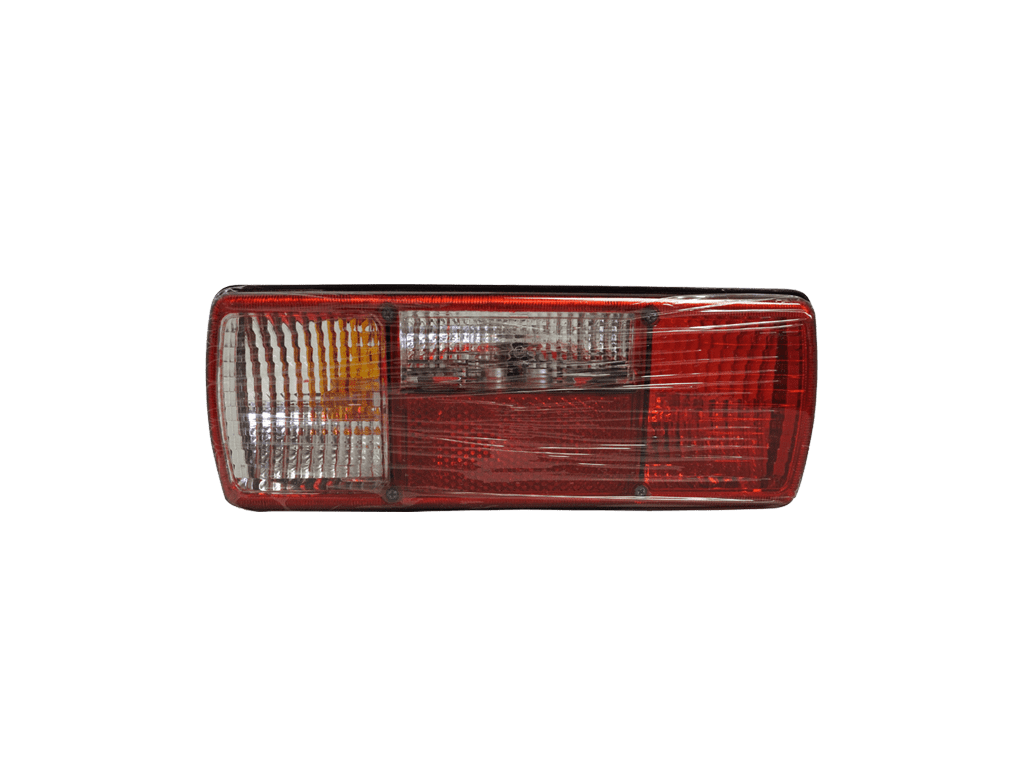 FAROL TRIPLE 30 LED CON LUZ PATENTE TIPO MERCEDES BENZ 12/24V - MEDIDAS:415*110MM - POSICION DERECHA - COLOR: ROJO/BLANCO/AMBAR - CAJA HI-POWER