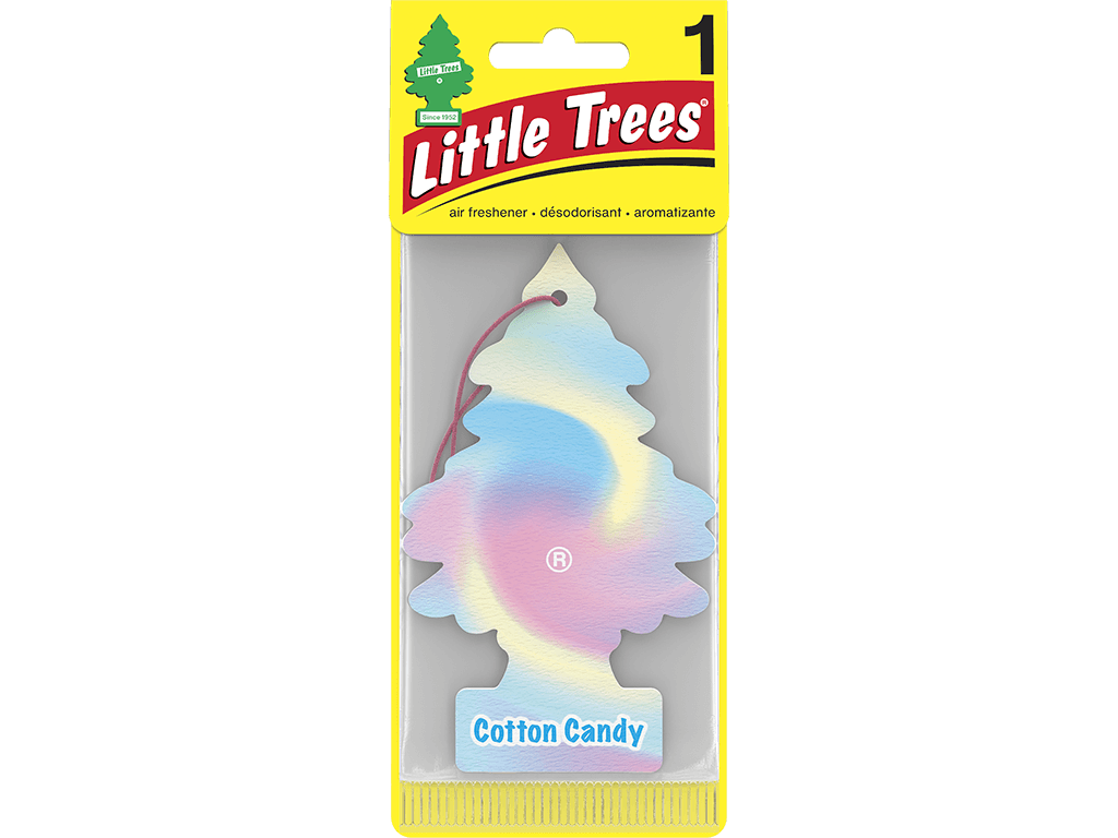 PINO AROMATICO LITTLE TREES U.S.A. - ALGODON DE AZUCAR 24 UNIDADES