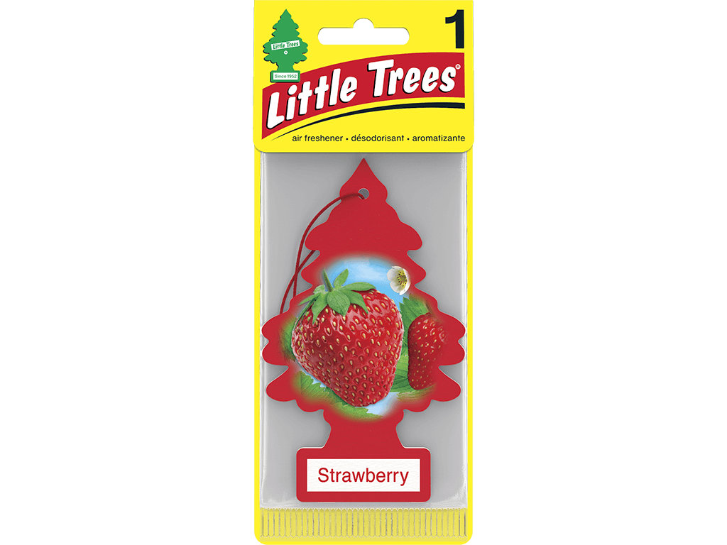 PINO AROMATICO LITTLE TREES U.S.A. - FRUTILLA 24 UNIDADES