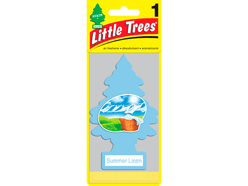PINO AROMATICO LITTLE TREES U.S.A. - ROPA FRESCA 24 UNIDADES