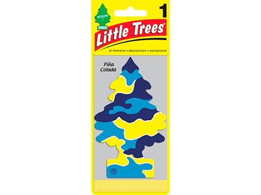 PINO AROMATICO LITTLE TREES U.S.A. - PIÑA COLADA 24 UNIDADES