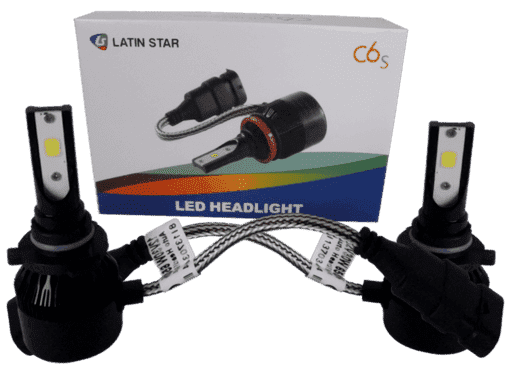 LED KIT H8/9/11 C6S - 2 PCS 6-48V 30W 3200LM 6500K 30.000 HORAS, SIN MODULO, VENTILADOR DE ALTA VELOCIDAD CERTIFICACION EUROPEA E4