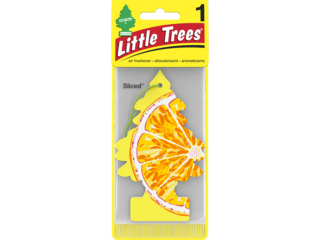 PINO AROMATICO LITTLE TREES U.S.A. - NARANJA 24 UNIDADES