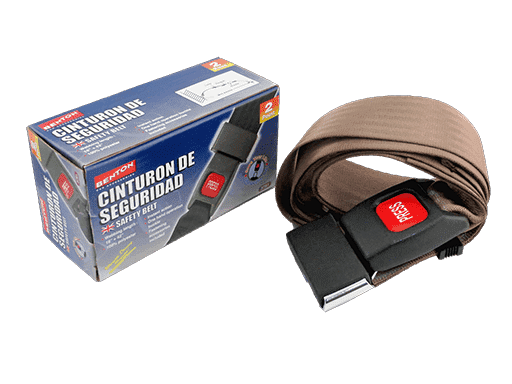 CINTURON DE SEGURIDAD 2 PUNTOS - BEIGE