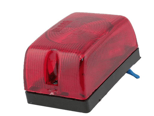 FAROL UNIVERSAL 94mm x 58mm - ROJO