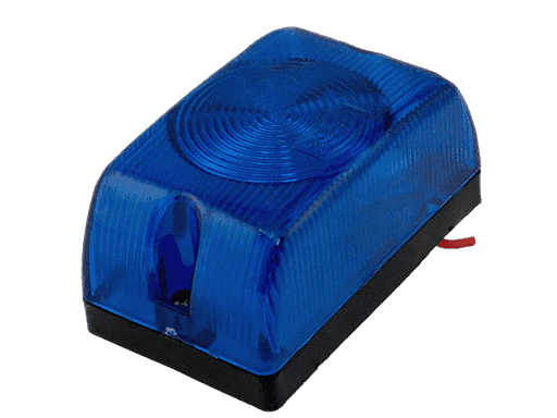 FAROL UNIVERSAL 94mm x 58mm - AZUL