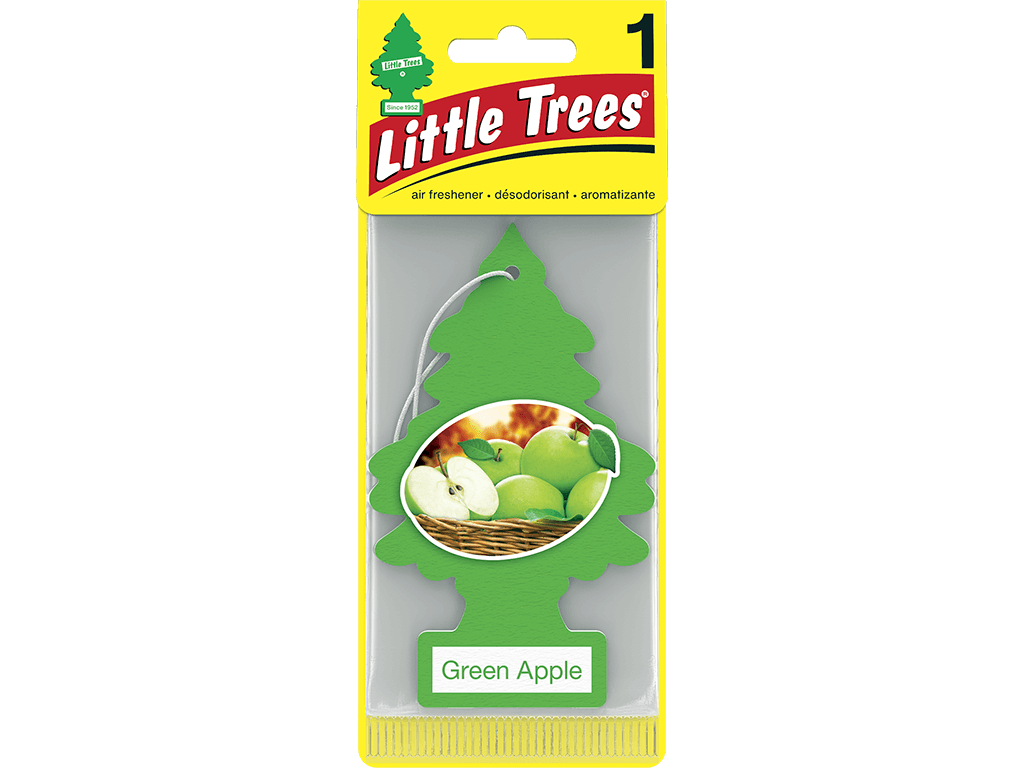 PINO AROMATICO LITTLE TREES U.S.A. - MANZANA VERDE 24 UNIDADES